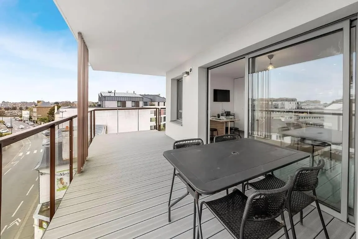 Canephora - 800M Mer, Terrasse, Parking, 400M Gare Saint-Malo Apartment